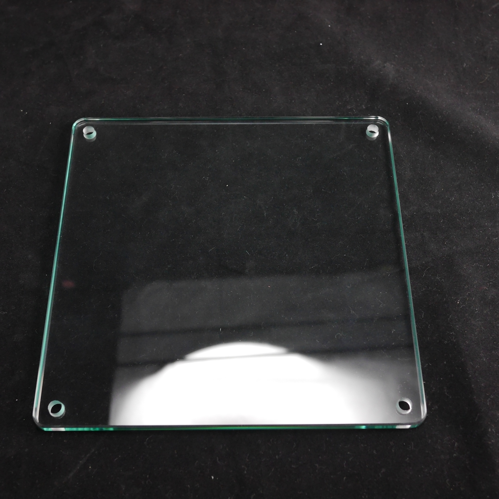 High Transmittance Clear Led Light Cover Tempered Glass Panel