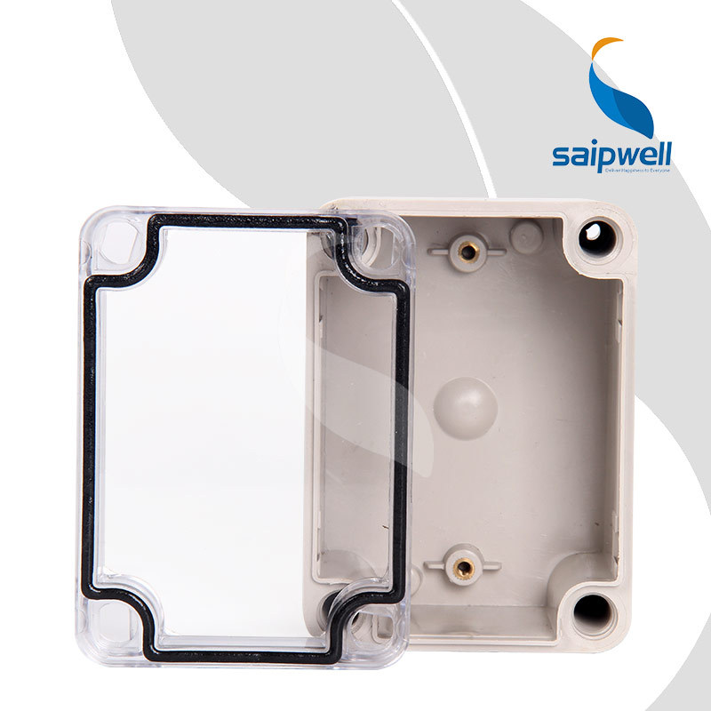 SAIPWELL J Mini IP66 Wire Connection PC Clear Plastic Enclosure