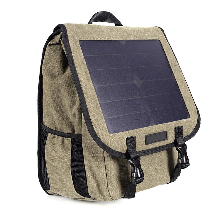 Hiking Solar Charging School Backpack Antitheft