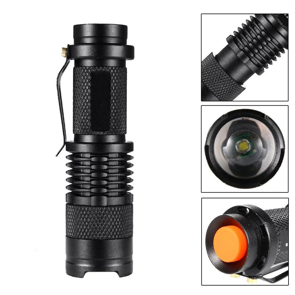 Outdoor Promotional Waterproof Work Light Torch Mini Bicycle Front LED Flashlight