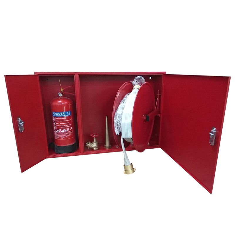 Ethiopia Type Custom Made1.5 30 m Length Fire Hose Reel And Cabinet