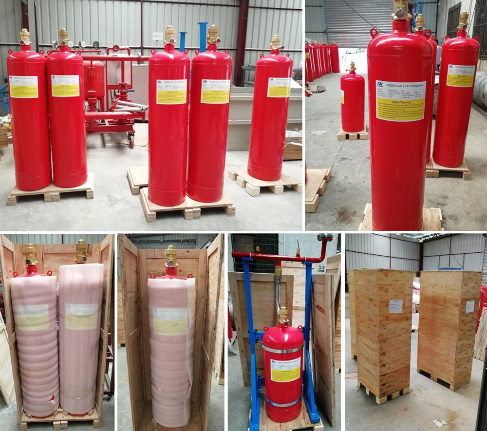 New product gas fire extinguishing system FM200
