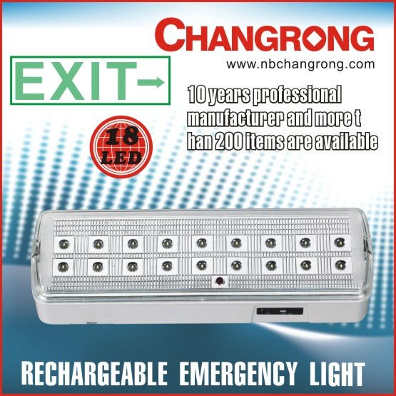 emergency EXIT light