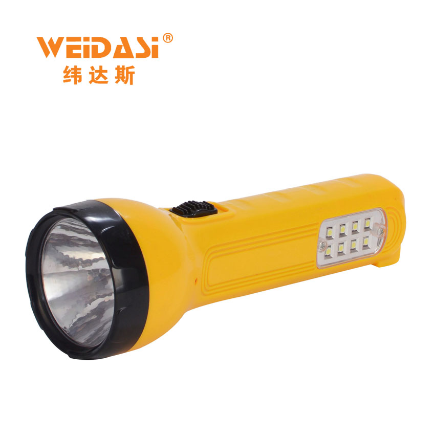 rechargeable flashlight high power led torch light for wholesale