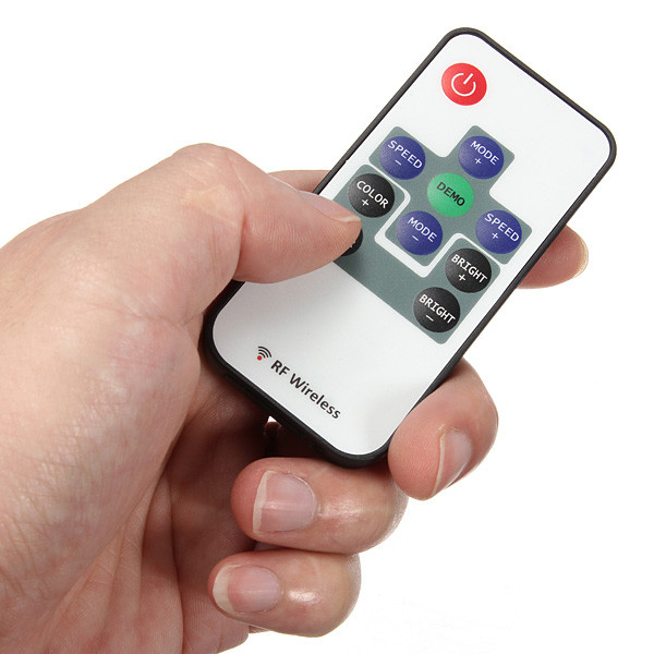 RGB RF led controller wireless remote DC5-24V 10Key all in stock mini controller dimmer for led strip 5050 3528 3014