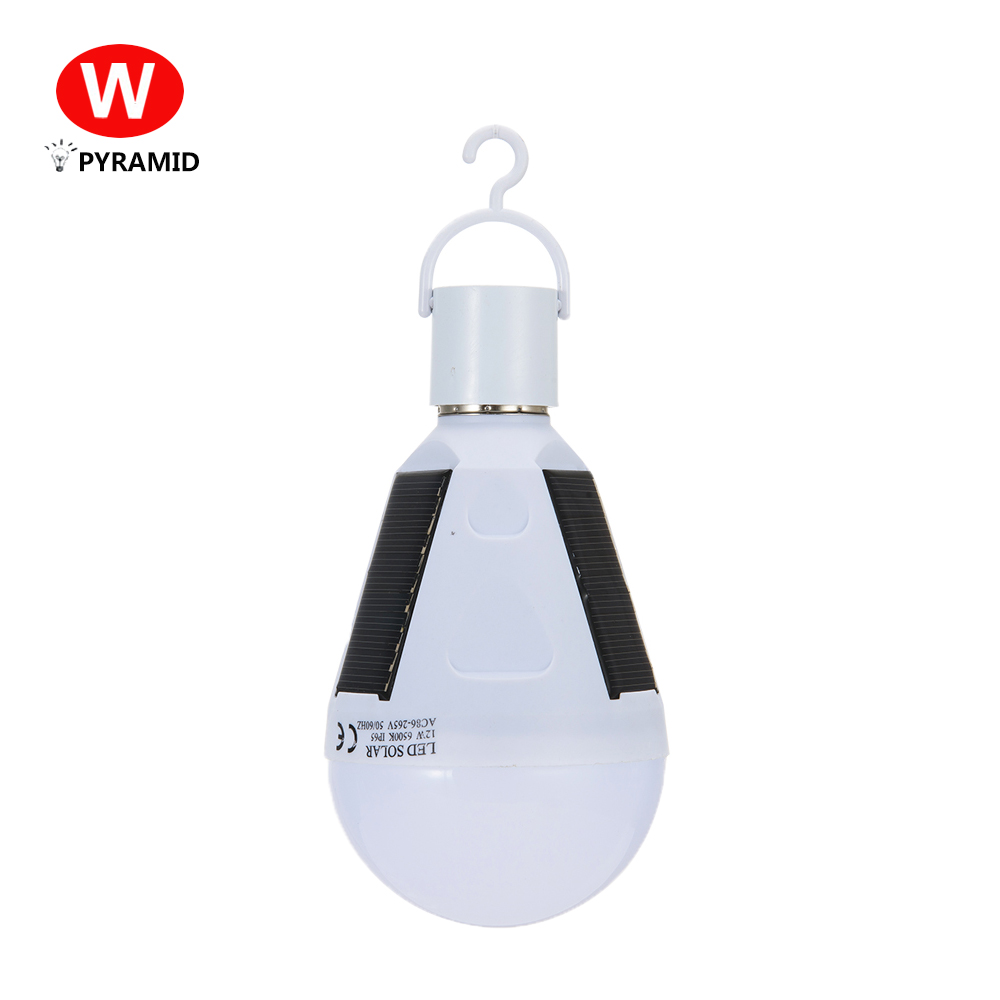 PYRAMID wholesale good price LED solar emergency bulb