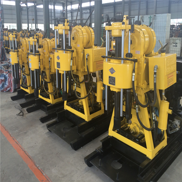 Portable Water Well Drilling Rig For Sale full hydraulic Diesel Engine Driven Well Drilling Rig Machine