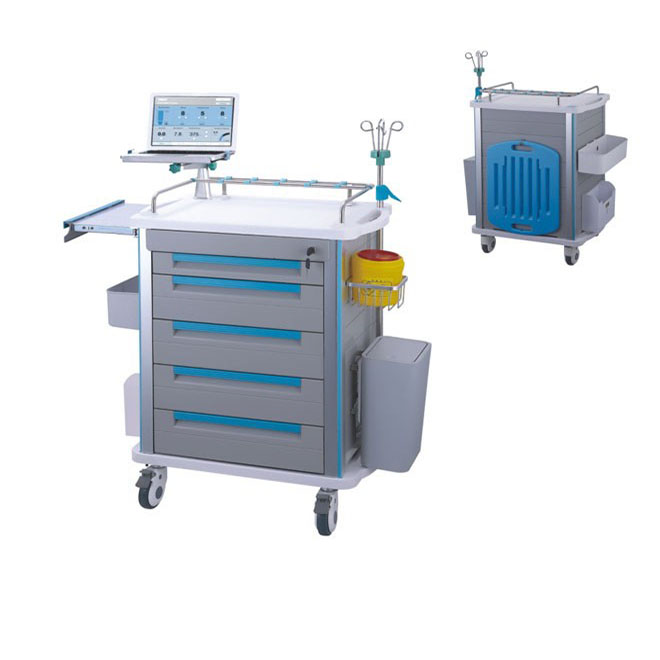 Factory price hospitalc Cart medical emergency Trolley