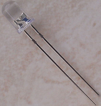 Wholesale 5mm 2 pin rgb flashing led diode 5mm Water clearcolor transparent 20mA dip led diode