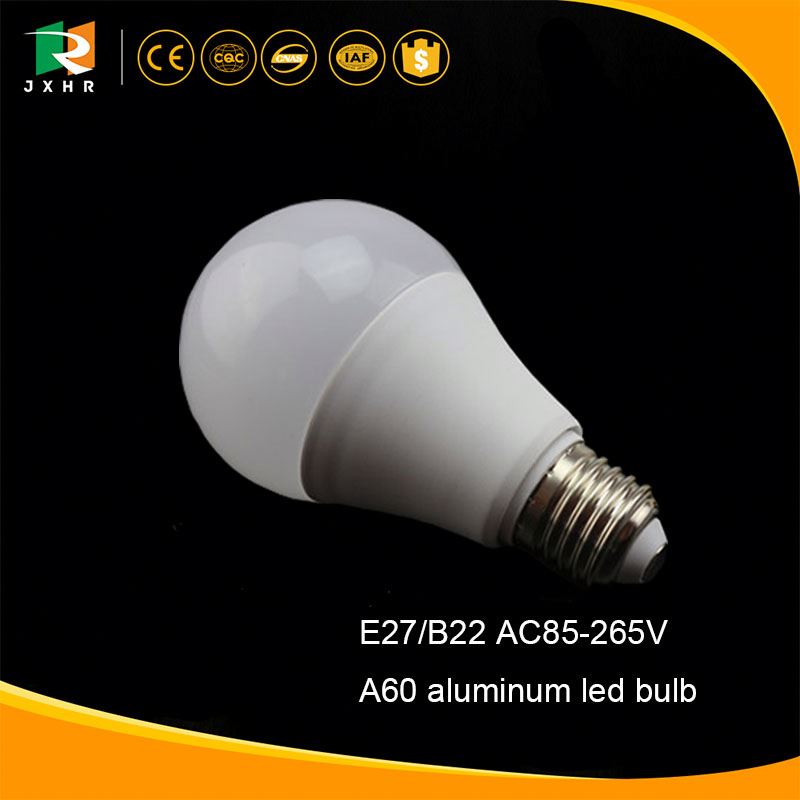 Factory price high quality energy saving E27 led 5w 7w 8w A60 led lighting bulb with 2 years guarantee from ningbo