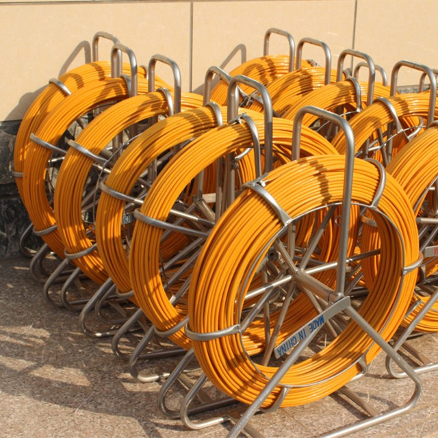 Duct Rodder For Pulling Cable, Fiberglass Cable Pusher, Wire Cable Puller