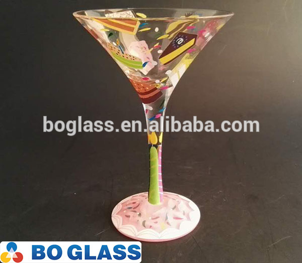 custom design cocktail glass cup from factory