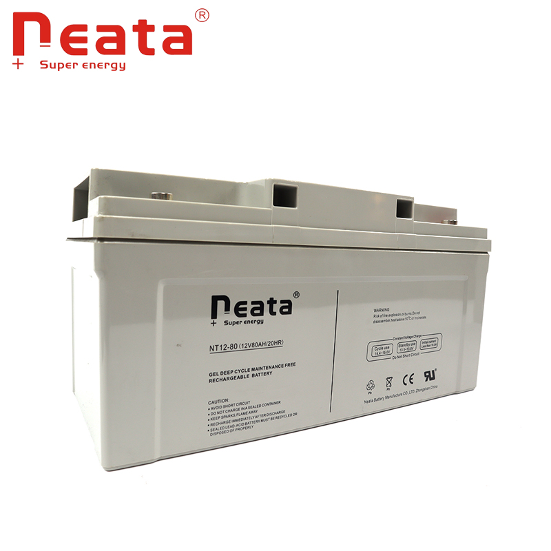 Solar power lead acid battery sealed type and ups usage 12V80Ah storage battery