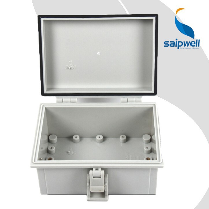 SAIP/SAIPWELL 600*400*200mm industrial Waterproof Hinged Plastic Box