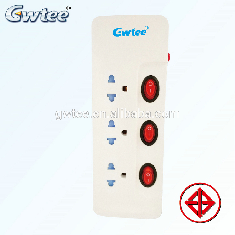 2018 most popular 220-250V extension socket power strip