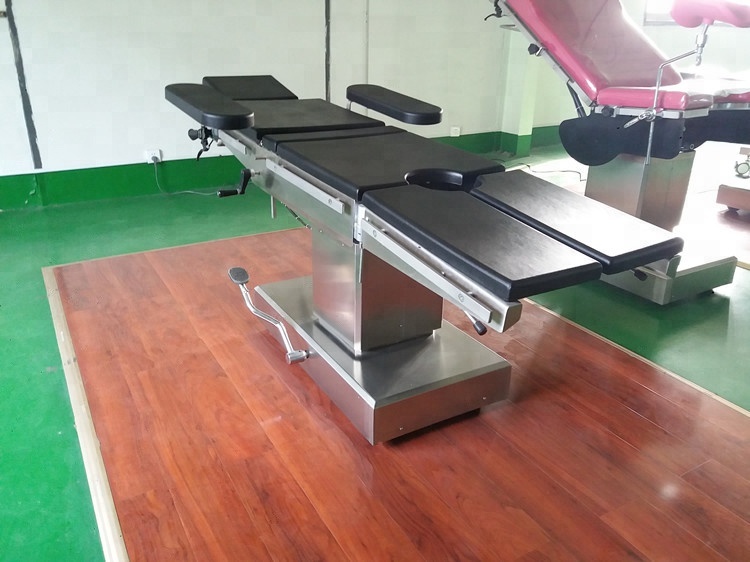 Factory price hydraulic hospital operation table for sales manual surgical table