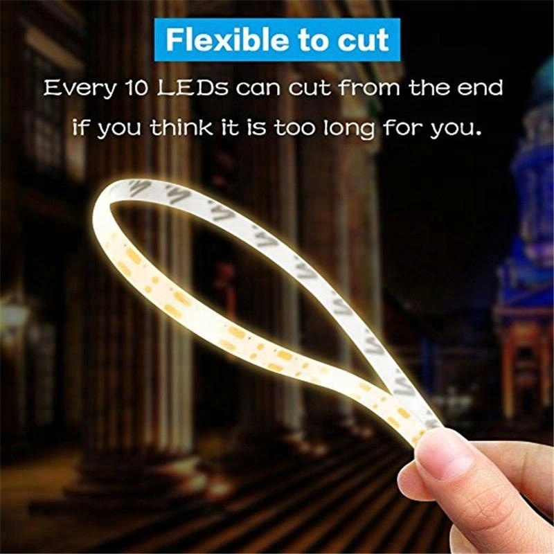 Hot Selling Waterproof IP65 SMD 2835 Flexible LED Strip Decoration solar powered waterproof led strip lights