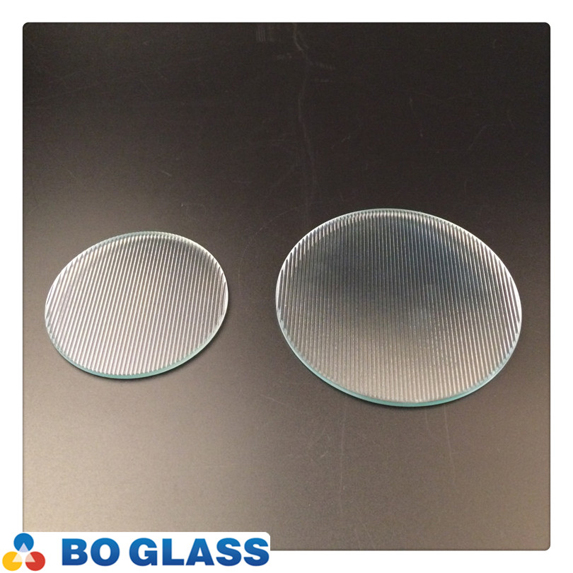 linear spread glass lens with tempered for lighting application from factory