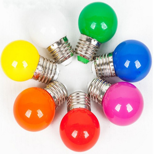 A60 colorful led christmas bulb decorative light