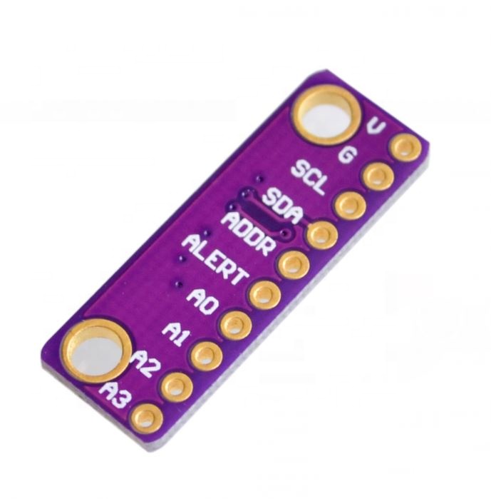 ADS1015 12 bit precision digital converter ADC module development board