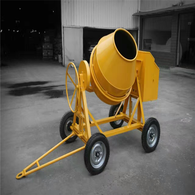 mobile Concrete/cement Mixer 400l Diesel 400l Manual Push Portable Concrete/cement Mixer