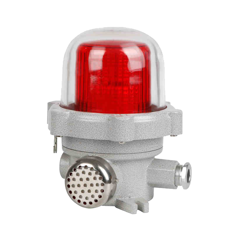 emergency warning alarm siren with strobe light