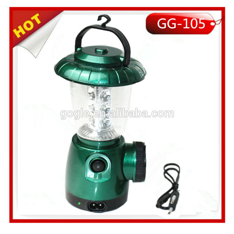 GG-105 110-240V rechargeable and dry battery due use outdoor lantern