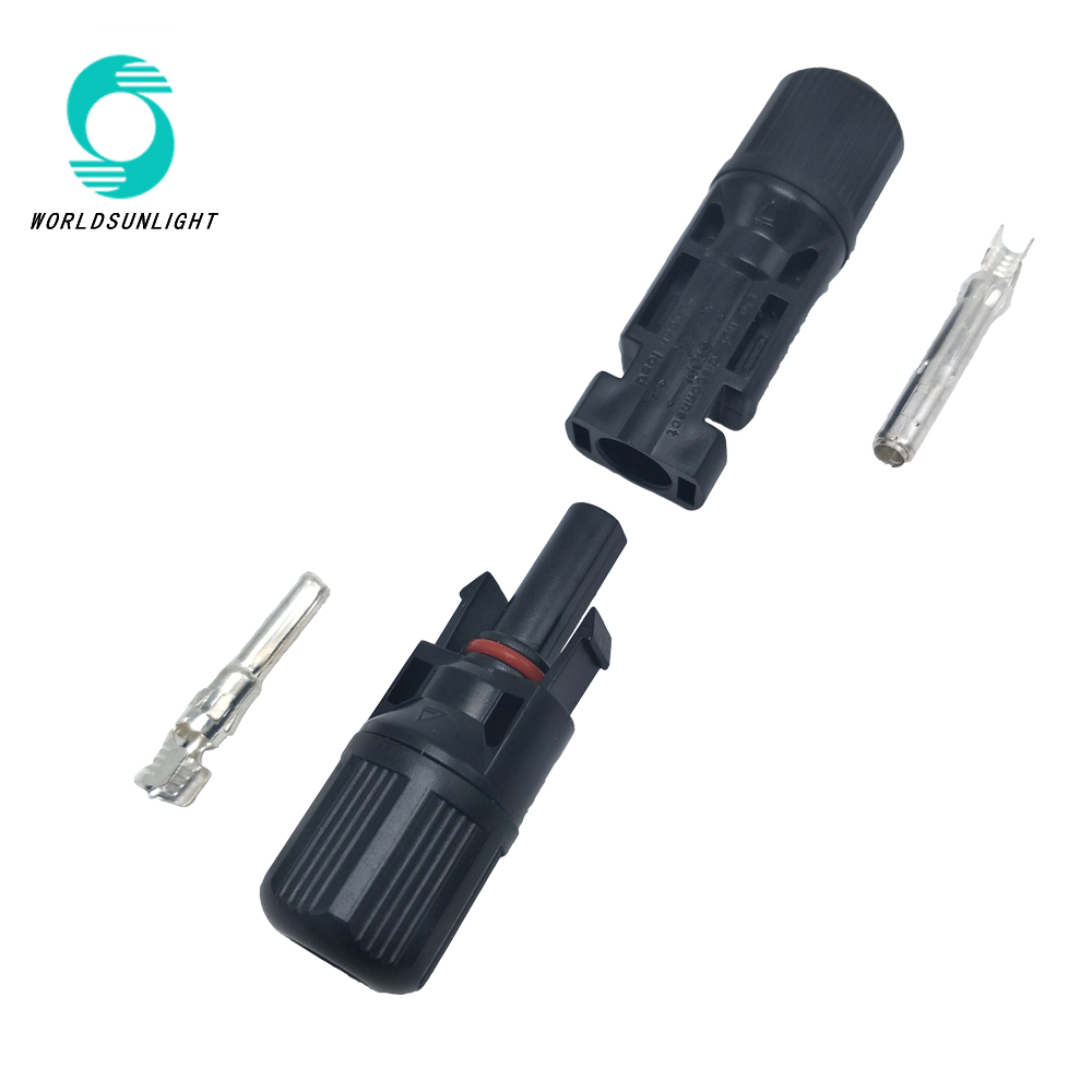 CE TUV Waterproof IP67 1000v dc 2.5mm2 ,4mm2 ,6mm2 16A 20A 25A 30A mc3 mc4 solar pv connector cable