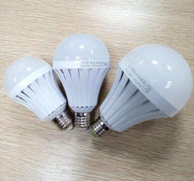 Best price rechargeable emergency light 7w 9w 12w led emergency bulb Li-ion battery led rechargeable lights