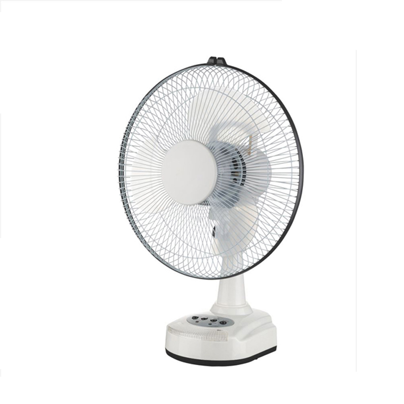 12 inch plastic rechargeable emergency usb mini table fan