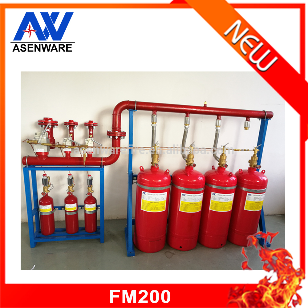 Asenware FM200 Heptafluoropropane gas fire fighting system