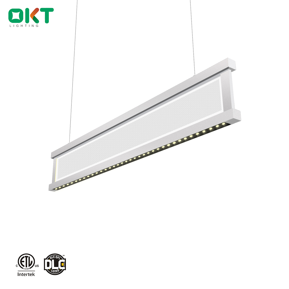 New Design Anti-glare 4' Suspended Linear Led Light Fixture for Office Lighting