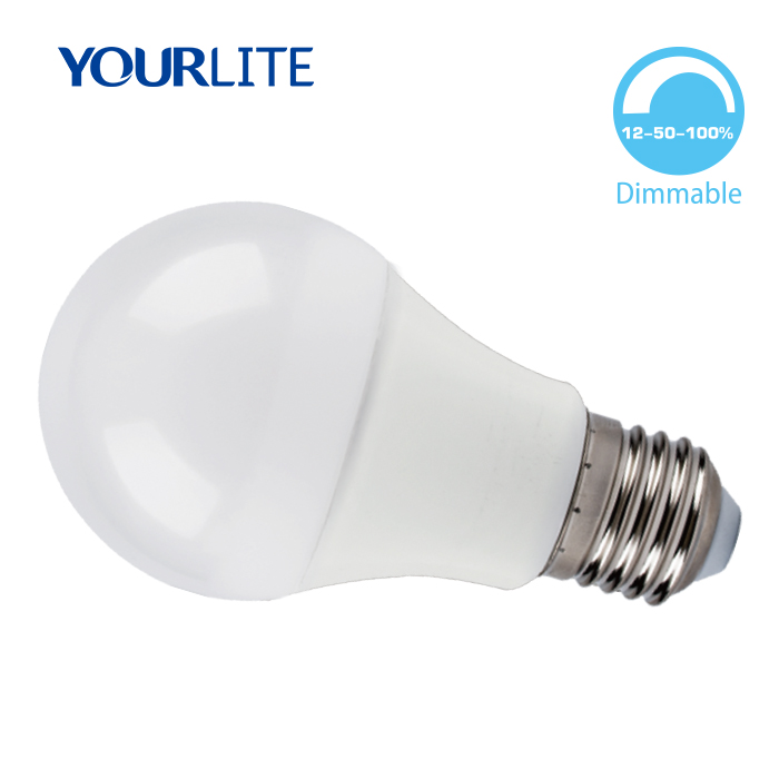 Yourlite Wholesale Three Step Dimming SMD2835 Plastic E27 LED Light Bulb