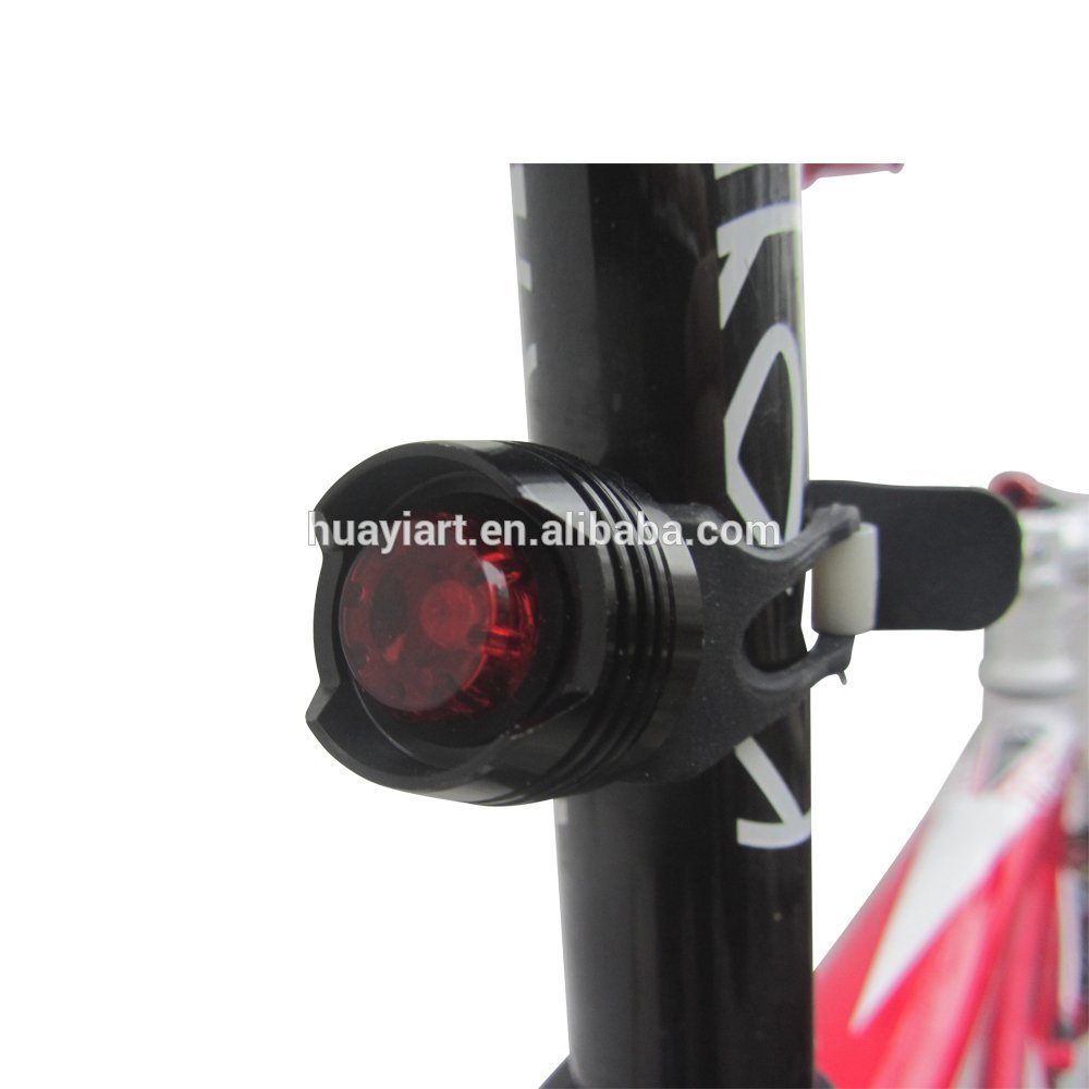 Bike tail Light - Waterproof Rear Bike LED - Best & Brightest - Small & Rugged - Mount w/out tools - Road, Racing & Mountain