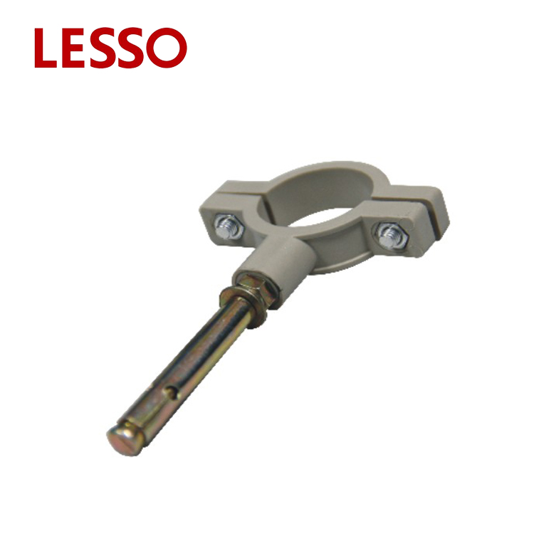 LESSO PPR Pipe Clamp for stable plastic pipe small pipe clamp