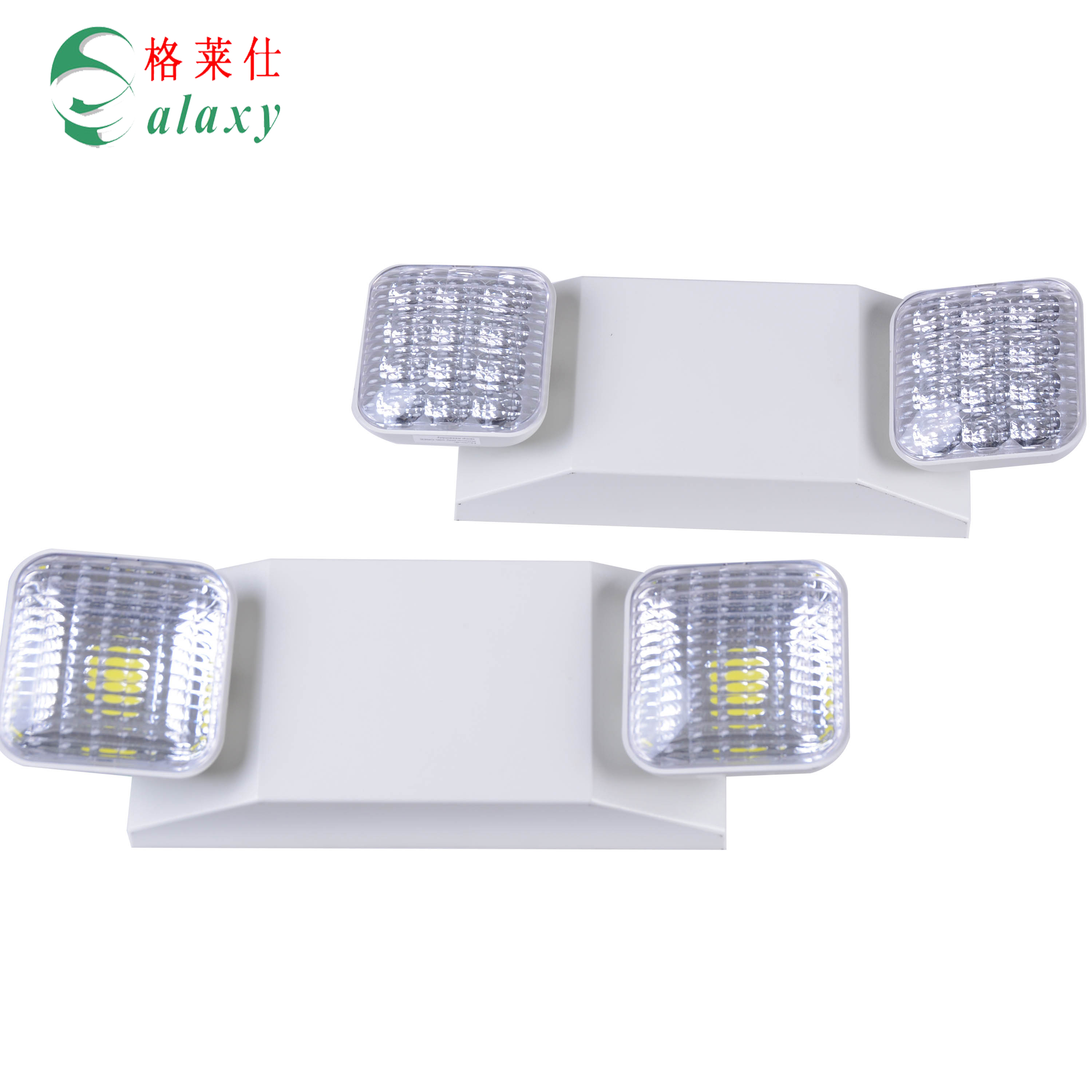 24 Hours Charge time Ip30 Twin Spot Led Emergency Light