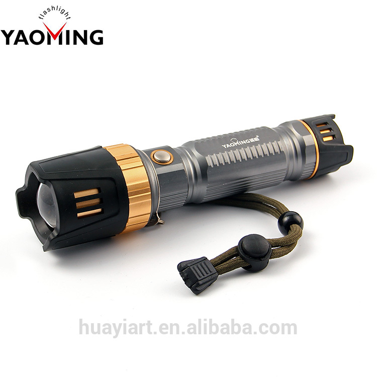 18650/AAA Battery Type and LED Light Source Rechargeable 1101 Police High Power Japan Led Aluminum Flashlight Tactical Torch