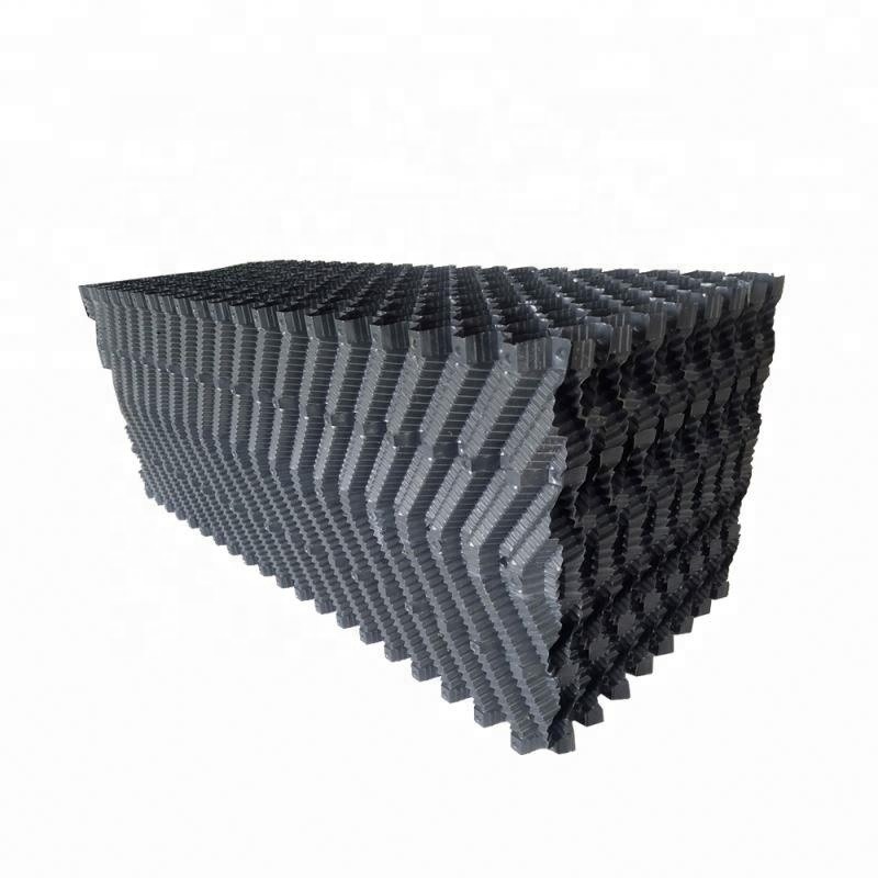 305mm 12mm sheet space cooling tower fill pvc fill honeycomb for cooling tower