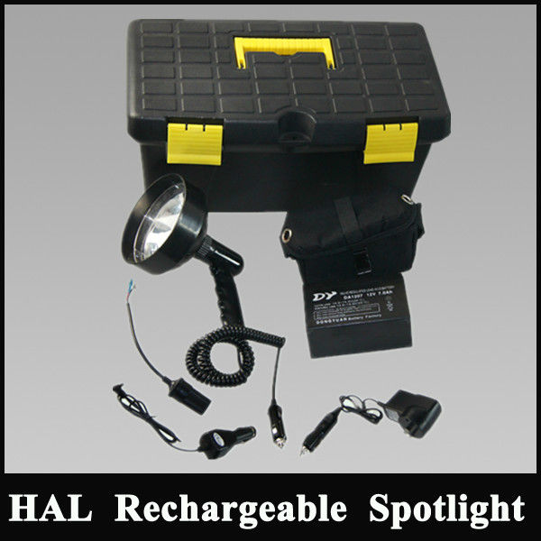 Candlepower adjustable h3 halogen 55/100w Powerful searchlight handheld for hunting camping hiking