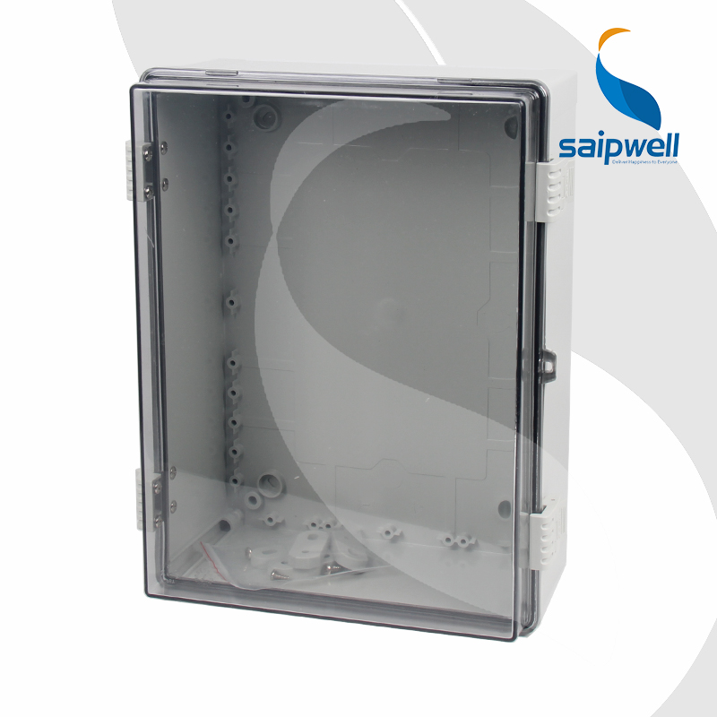 SAIPWELL J Electronic Device Storage Transparent Door Clear Cover Enclosure