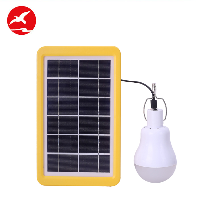 Best quality e27 rechargeable led light bulb emergency solar powered bulb