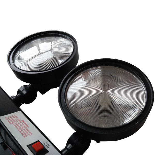 Twin Spots Rechargeable LED Industrial Emergency Light