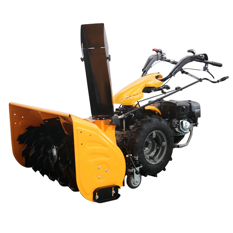 Self propelled hand push  snow plow/ plow snow