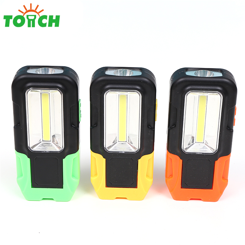 Yiwu factory camping working light led flashlight with telescoping magnet