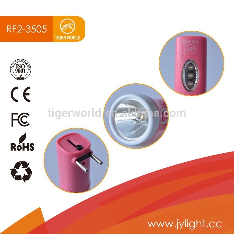 Chaozhou factory 3 led flashlight