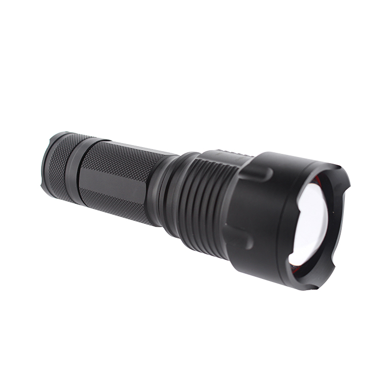 High Power LED Aluminum Tactical Portable LED Flashlight 5 Modes Zoom 10W LED Torch Light