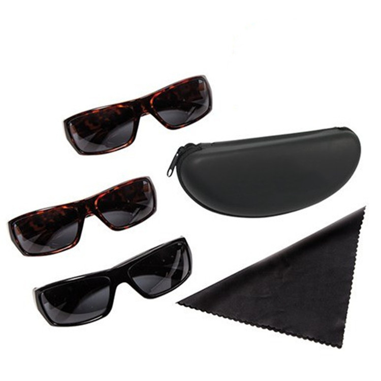 Square Polarized Clip-On Sunglasses Women Men Oversized Sun Glasses Driving Polarized Night Vision Lens Anti-UVA/UVB