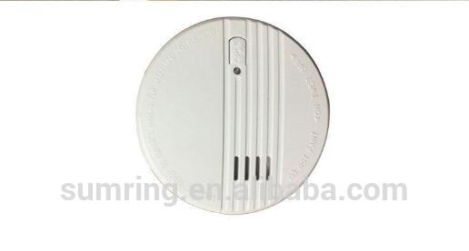 Independent photoelectric smoke detector for home fire alarm system