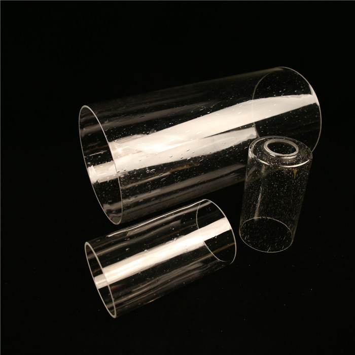 China Factory Direct Sale Customized Seedy Glass Tube