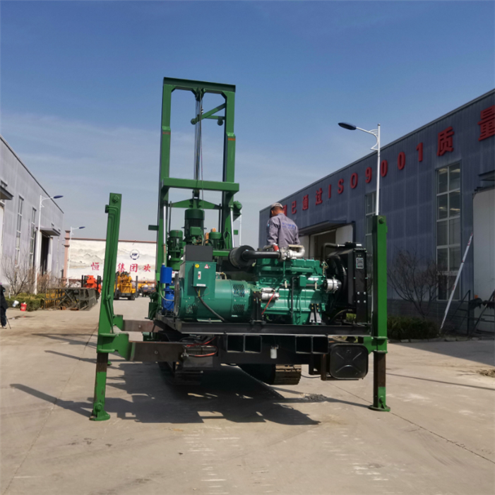 deepp water well Diesel  rc drilling rig /tracked drilling rig/drilling rig truck machine used for soil sand and hard  rock